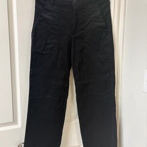 Womens Kut from the Kloth Corduroy Black Pants Sz 4
